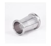 76mm to 63mm Pipe OD 3" to 2.5" Tri Clamp Reducer SUS 304 Stainless Pipe Fitting Homebrew