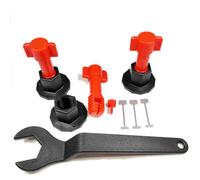 76PCS Tile Leveler Flooring Wall Leveling System Locator Spacer Balance Hand Tool