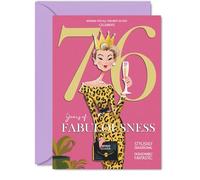76th Birthday Cards for Women, Years Of Fabulousness