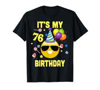76th Birthday Gifts It's My Birthday 76 Years Old WY27 T-Shirt