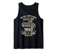 76th Birthday man Gift Motorcycle Motorcyclist Biker 1950 Tank Top