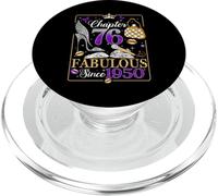 76th Birthday Queen Chapter 76 Fabulous Since 1950 Women PopSockets PopGrip for MagSafe