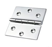 76x76mm 316 Stainless Steel Hinge Rust Resistant Marine | Heavy duty construction, thickened materials, high load bearing, boat yacht hardware, for durable build