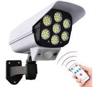 77 LED Solar Light Motion Sensor Security Dummy Camera Wireless Outdoor Flood Light IP65 Waterproof Lamp 3 Mode For Home Garden