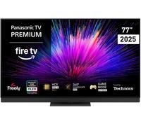 77" PANASONIC TV-77Z95BEB Smart 4K Ultra HD HDR OLED TV, Black