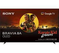 77" SONY BRAVIA 8A OLED 4K HDR AI Smart TV - K77XR8AB, Silver/Grey
