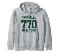 770 Brooklyn New York Crown Heights Chabad Moshiach Zip Hoodie