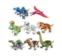 (77037 8PCS) Jurassic World Dinosaur Building Kits Set Toys