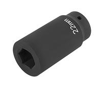 77110 Harmonic Balancer Socket 22mm Crank Bolt Socket Heavy-Duty Impact Sockets Tool 3 Times Momentum Power