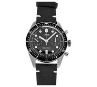 77177914054-0762001 - Divers Sixty-Five Chronograph, male, ORIS, Watches, Black, ONE SIZE, Accessories ONE SIZE