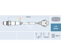 FAE 77208 Lambda sensor