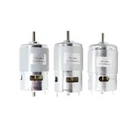 775 795 895 80W 150W 200W 288W 180W 360W Double Ball Bearing Brush DC 12V 24V Spindle electronic starter 6000-12000rpm For CNC Lathe(775-80W)