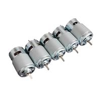 775 795 895 DC Motor 12V24V Front Ball Bearings Carbon Brush High Power Torque 1Pcs(895 Round Shaft)