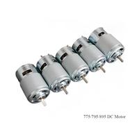 775/795/895 electronic starter 12V 24V Front Ball Bearings Carbon Brush DC electronic starter High Power High Torque for DIY Table Saw Drill Power Tools MQXFCZUX(ONLY MOTOR_775 D SHAFT)