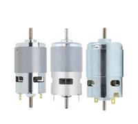 775/795/895 Screwdriver electronic starter 12/24V Dual Shaft Dc Motors with Double Ball Bearing for Power Tooll/Vacuum Cleaners Fans(895 Dual Shaft)