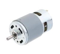 775 DC electronic starter 12-24V 12000RPM Large Torque Screwdriver electronic starter for Power Tool/Vacuum Cleaners Fans with Double Ball Bearing MQXFCZUX(12V 12000RPM)
