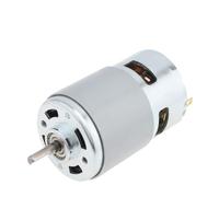 775 DC electronic starter D-Shaft 12V / 24V Large Torque Screwdriver electronic starter for Drill Machine/DIY Model Car with Ball Bearing(12V 4500RPM)