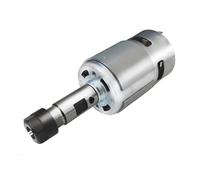775 DC Motor 12-36V Ball Bearing Spindle Motor with ER11 Extension Rod Carving Knife for CNC Router Machine for Wood Working(Motor set)