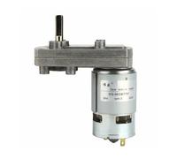 775 DC Reduction Gear electronic starter Right Angle Slow Speed 12V 24V 3-64rpm 21-42W High-Precision Reducer MQXFCZUX(Beige,24V)