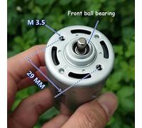 775 Model DC12V-24V electronic starter 0.6A 6700 RPM High Torque Front Ball Bearing Machine Dia 42mm Miniature Motors