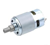 775 Motor 12-25V DC Gear Motor for DIY Projects, Replacement Metal Shaft Mini Electric Motor, Low Noise & High Efficiency for Hair Dr
