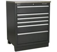 775mm Heavy Duty Modular Garage Storage Cabinet With 6 Locking Drawers