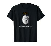 777 Angel Number Trust The Universe Sacred Geometry T-Shirt