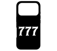 777 Numerology Spiritual Personal Number 777 Angel Number Case for iPhone 17 Pro