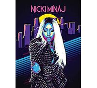 777 Tri-Seven Entertainment Nicki Minaj Poster Music Wall Art Print (18x24), Multi-color