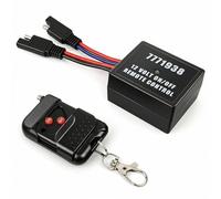 7771938 12 Volt On/Off Wireless Remote Control Switch Sprayer Parts Remote Relay for 12 Volt 20A Pump Sprayer for Agricultural Sprayers 250 Feet Range Waterproof Switch with Keychain Clip and Antenna