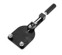77750 Oil Filter Cutter, Zinc Alloy Oil Filter Cutter Tool, for 23/8in to 5in Filter Cutting Range (Black)
