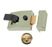 7777 - YALE 85 & 89 Deadlocking Nightlatch - 60mm BLUX PB Cyl Visi