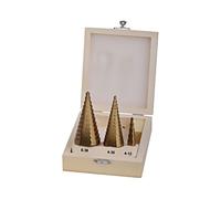 77803 drilling set for metal, stepped thin sheet metal, metal, steel 3pcs. PR...