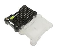 77843 Tool Set: Screwdriver Bits Plastic Cassette 72pcs GOOBAY