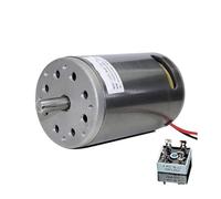 77MM DC 220V Bearing DC electronic starter 350W/680W High Speed CW/CCW DIY Sand machine Lathe with Cooling Fan MQXFCZUX(300W 4200rpm)