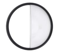 77mm Half Moon Swirl Halo Effect Filter, Prism Camera Lens Threaded Halo Effect Filter, MRC Coating Lens, Camera Lens Accessories for Video Vlog Portrait Photography