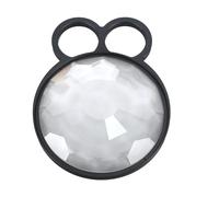 77mm Kaleidoscope Lens Semicircle Handheld Prism Handheld Split Diopter Lens Filter Semicircle Special Effects Semicircle Kaleidoscope Filter for SLR Photography