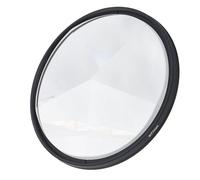 77mm Pentaprism Filter, Special Effects Lens Filter with MRC Coating, Photography Optical Glass Lens Filter for SLR Camera