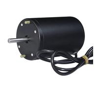 Φ77mm PMDC Motor DC 12V 24V 150W 200W 3500rpm~7000rpm Permanent Magnet DC Motor with Double Bearing and 8mm Shaft(12V 3500rpm)