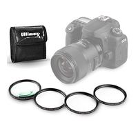 77MM Ultimaxx Professional Four Piece HD Macro Close-up Filter Kit (1, 2, 4, 10 Diopter Filters) for Camera Lens with 77MM Filter Thread and Protective Filter Pouch