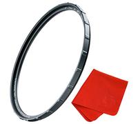 77mm X2 UV Filter for Camera Lenses - UV Protection Photography Filter with Lens Cloth - MRC8, Nanotech Coatings, Ultra-Slim, Traction Frame, Weather-Sealed by Breakthrough Photography