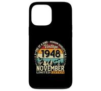 77th Birthday Gift Men Women Original November 1948 Case for iPhone 13 Pro Max