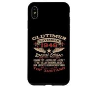 77th Birthday Gift Men Women Original November 1948 Case for iPhone XS Max