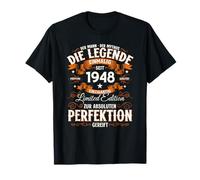 77th Birthday Man Woman 77 Years 1948 Decoration Fun T-Shirt