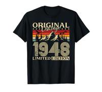 77th Birthday Man Woman 77 Years 1948 Decoration Fun T-Shirt