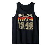 77th Birthday Man Woman 77 Years 1948 Decoration Fun Tank Top