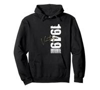 77th Birthday Man Woman 77 Years 1949 Decoration Fun Pullover Hoodie