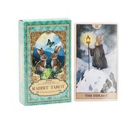 78-Card Illustrated Tarot-Inspired Art Cards Turn Each Card Into A Story Starter Non-laminated Edges For Easy Framing Tarot Play Card Games For Men Youth Mom Dad Wife Husband Family Friends Coworkers