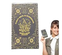 78-Card Tarot Deck - Psychological Oracle Cards, Divination Insight with Guidance, Strategic Card Game with Reflection, Mystical Tool Set, Spiritual Accessory for Exploring Future and Past