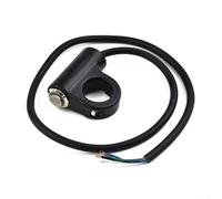 78 Inch 22mm LED Motorcycle Handlebar Switch ON OFF Waterproof for Headlight and Fog Light with Aluminum Alloy and Self Locking Button